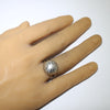 Silver Ring by Navajo- 7.5