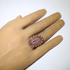 Coral Ring by Navajo- 9