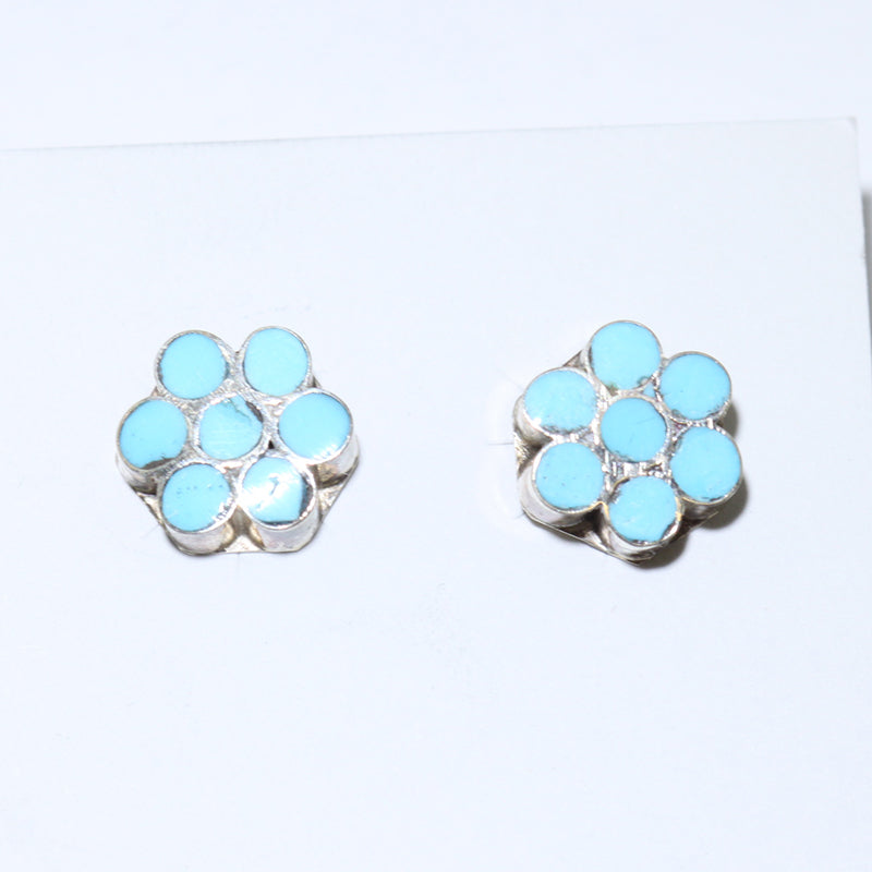 Inlay Earrings by Zuni