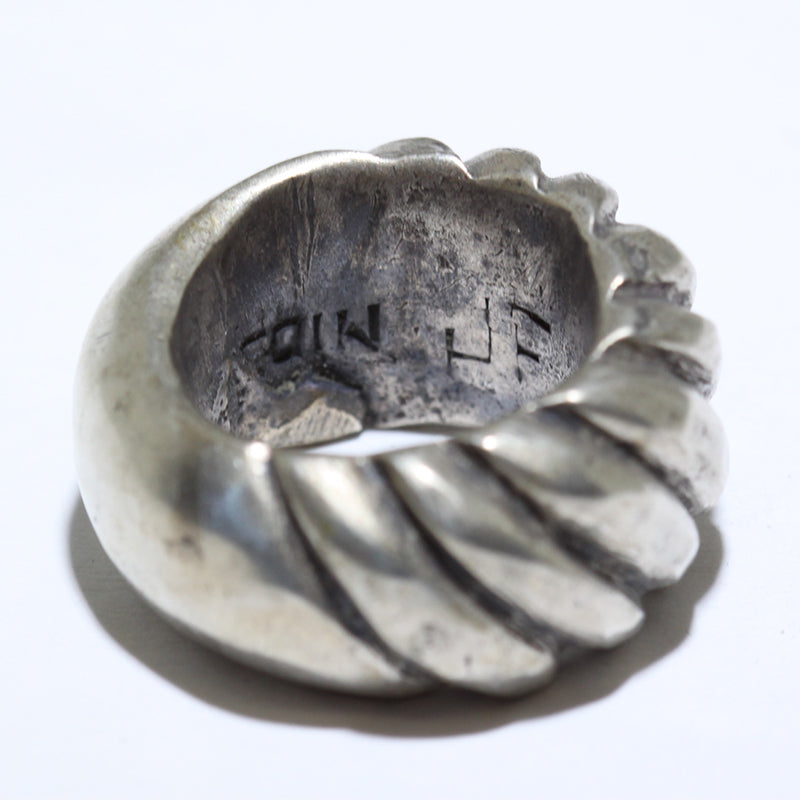 Silver Ring by Jock Favour- 6 – Gallup Trading