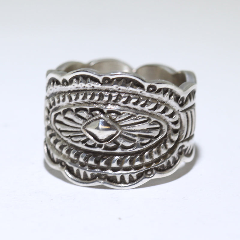 Silver Ring by Tsosie Orville White