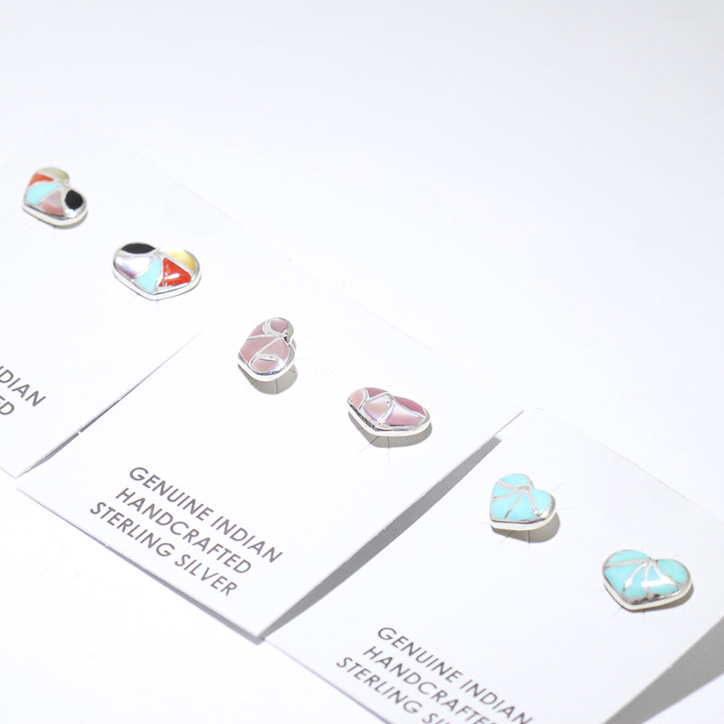 Inlay Earrings by Zuni