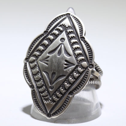 Silver Ring by Andy Cadman- 10.5