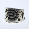 Silver Ring by Kee Yazzie- 6