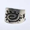 Silver Ring by Kee Yazzie- 5