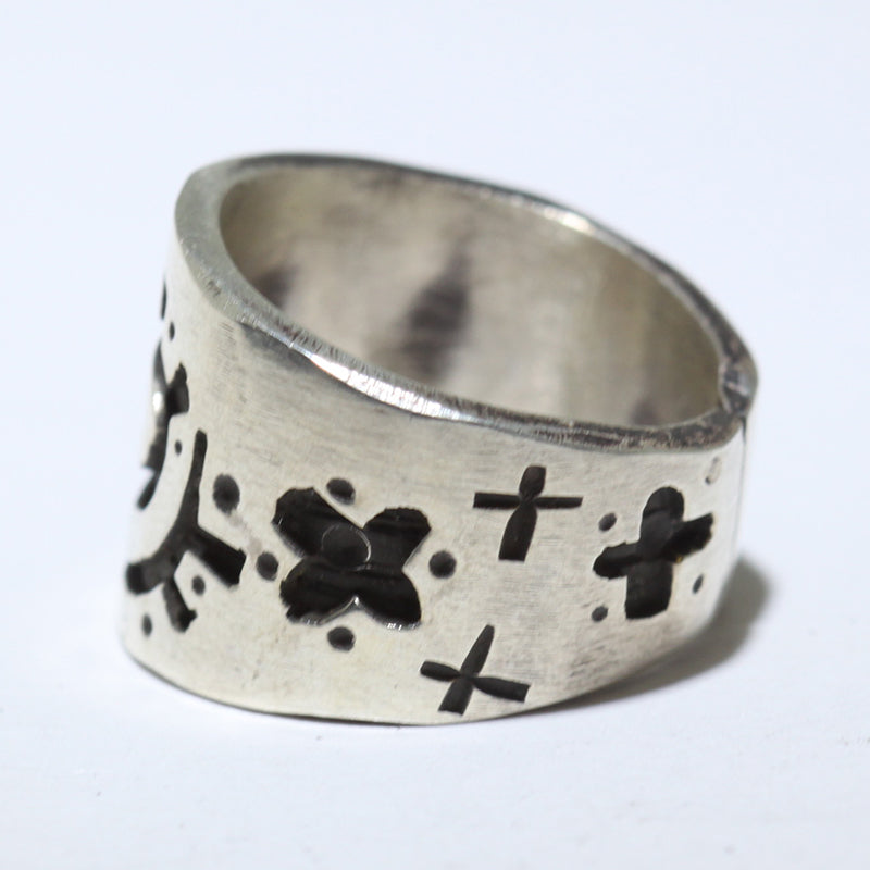 Silver Ring by Kee Yazzie- 5
