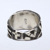 Silver Ring by Kee Yazzie- 7.5