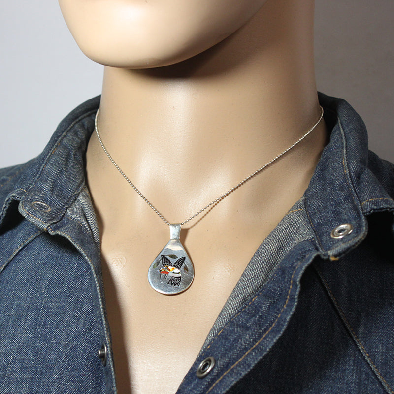 Inlay Pendant by Zuni