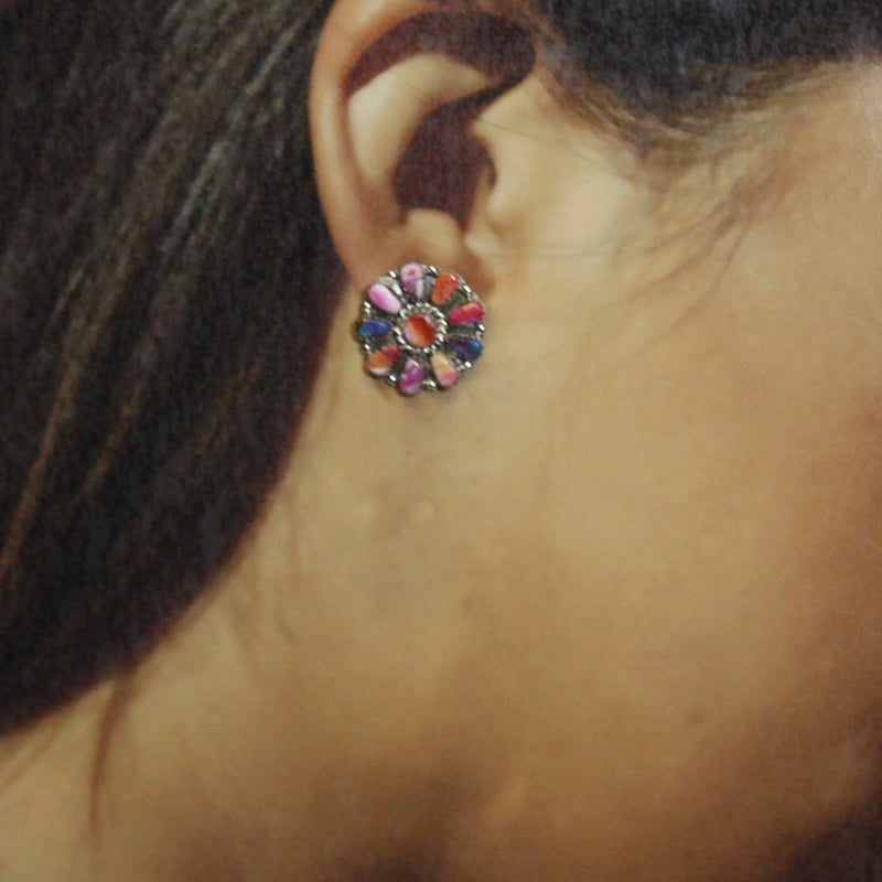 Cluster Earrings by Navajo