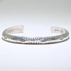 Silver Bracelet by Arnold Goodluck 5-1/4"