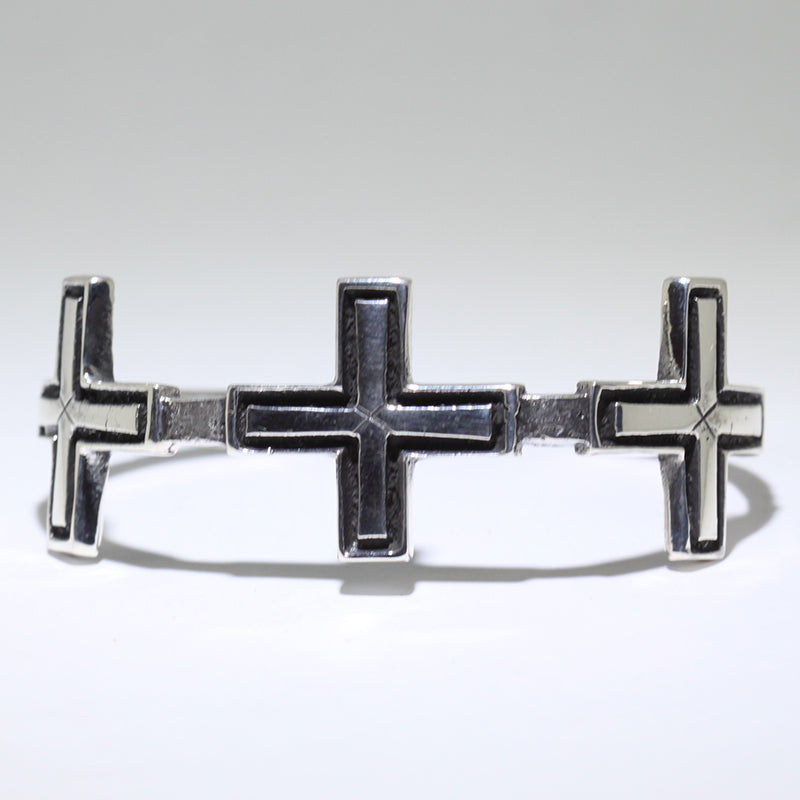 Silver Bracelet by Aaron Anderson 5-1/2"