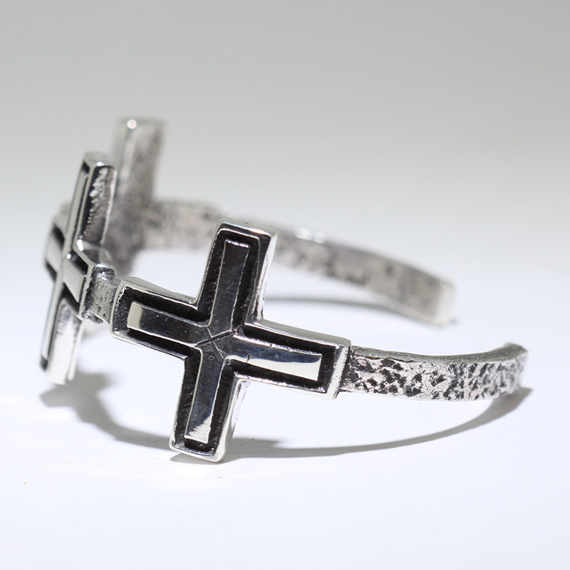 Silver Bracelet by Aaron Anderson 5-1/2"