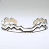 Silver Bracelet by Kee Yazzie 5"