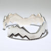 Silver Bracelet by Kee Yazzie 5-1/2"