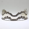 Silver Bracelet by Kee Yazzie 5-3/4"