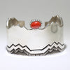 Coral Bracelet by Kee Yazzie 5-1/4"