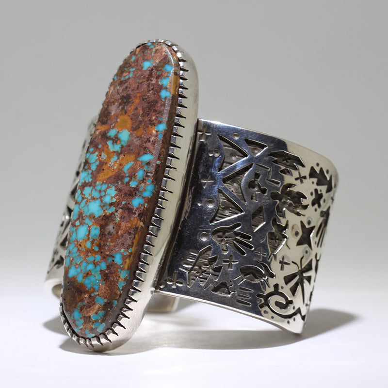 Pilot Mtn Bracelet by Kee Yazzie 5-1/4"