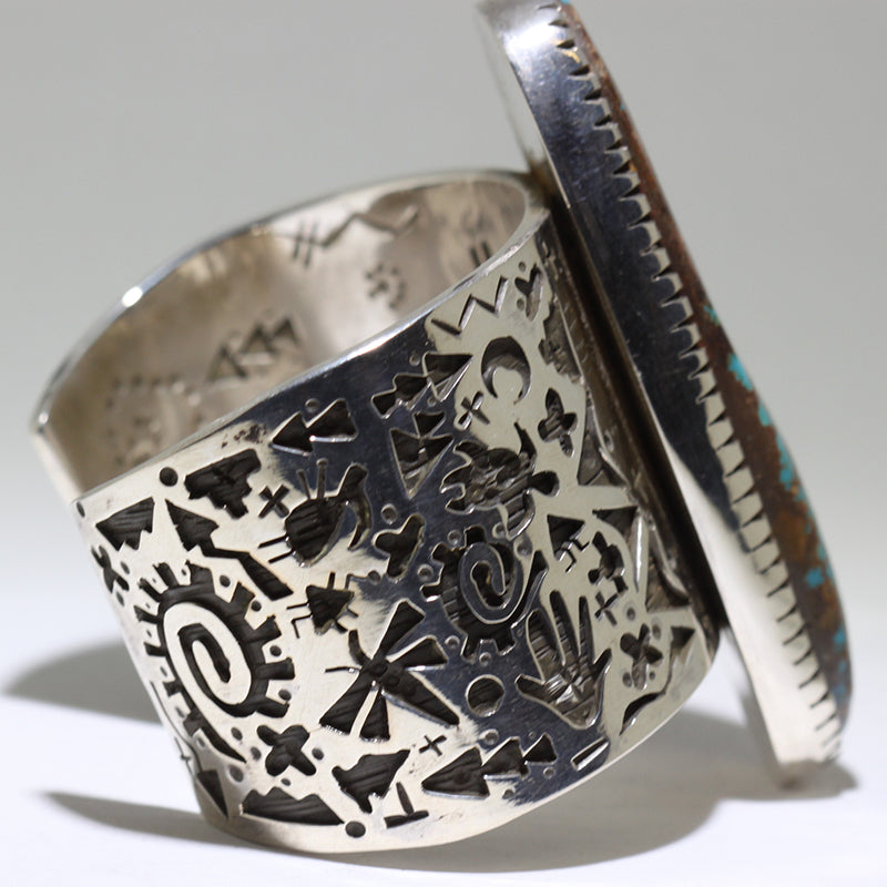 Pilot Mtn Bracelet by Kee Yazzie 5-1/4"