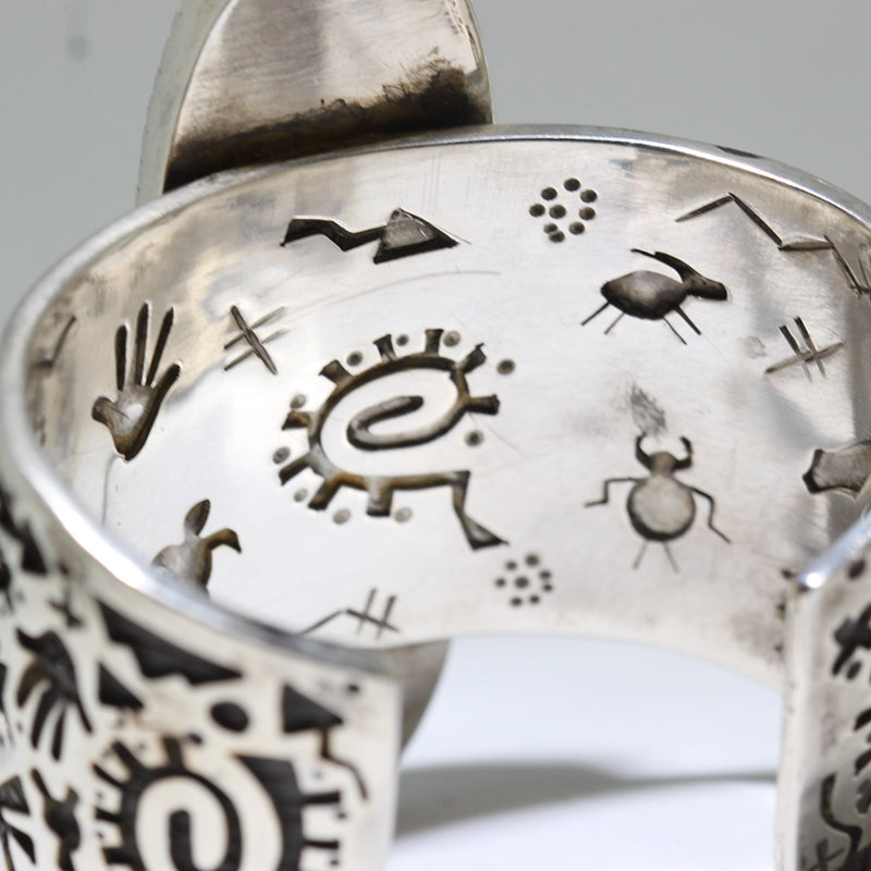 Pilot Mtn Bracelet by Kee Yazzie 5-1/4"