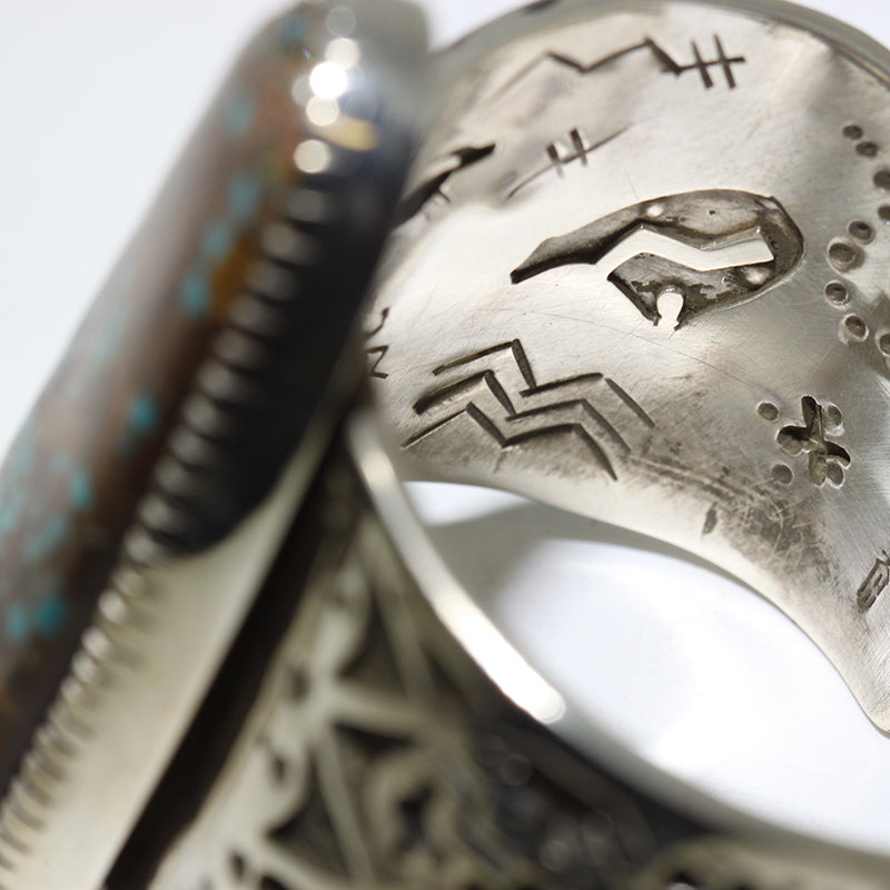 Pilot Mtn Bracelet by Kee Yazzie 5-1/4"