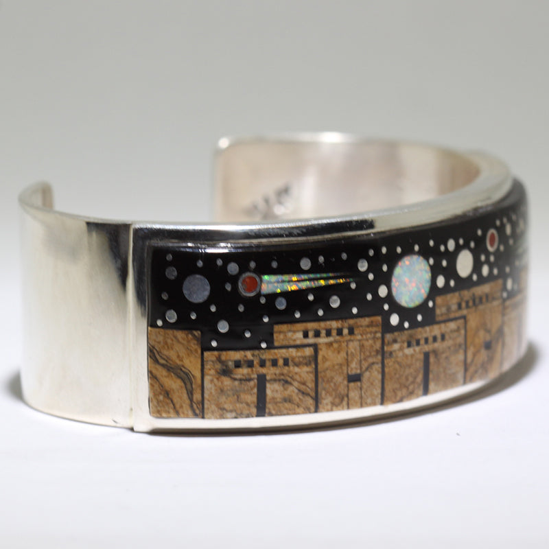 Inlay Bracelet by Matthew Jack 5-3/4"