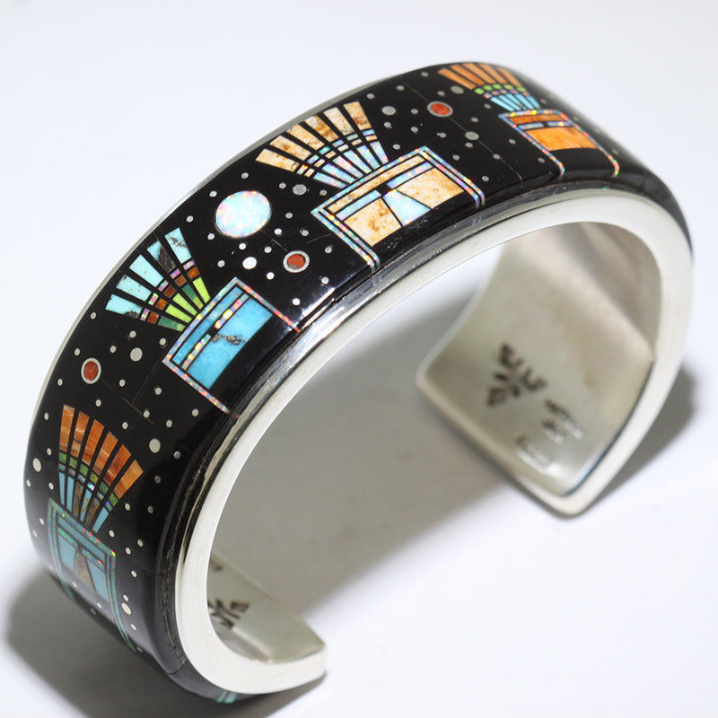 Inlay Bracelet by Matthew Jack 5-1/2"