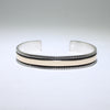 14K & Silver Bracelet by Bruce Morgan (0.37")