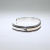 14K & Silver Bracelet by Bruce Morgan (0.37")