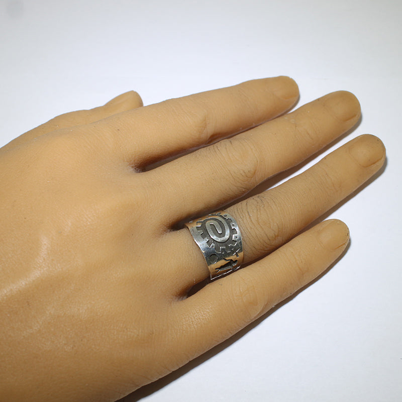 Silver Ring by Kee Yazzie- 6