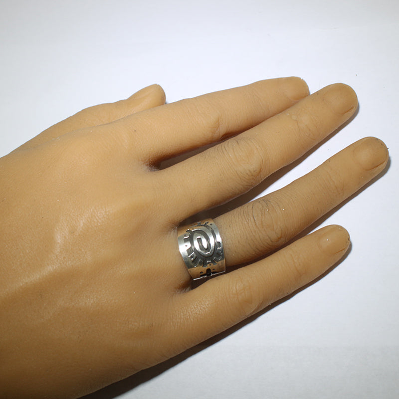 Silver Ring by Kee Yazzie- 5