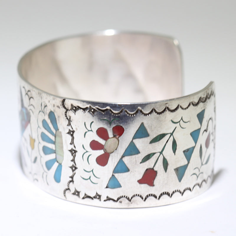 Inlay Bracelet by Zuni 5-1/4"