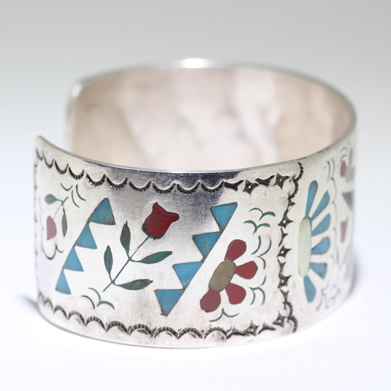 Inlay Bracelet by Zuni 5-1/4"