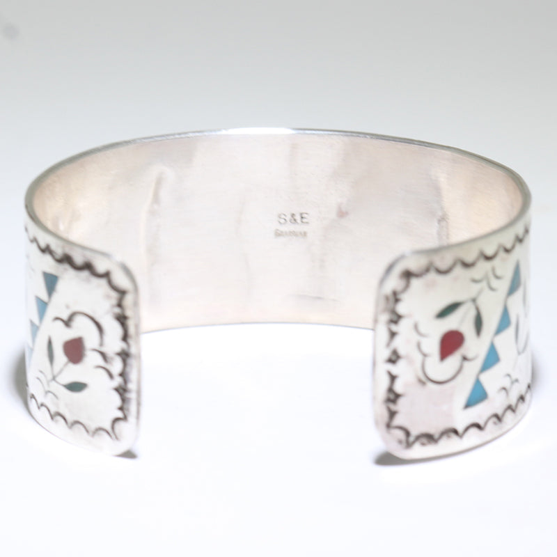Inlay Bracelet by Zuni 5-1/4"