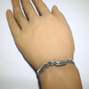 Silver Bracelet by Kee Yazzie 5"