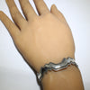 Silver Bracelet by Kee Yazzie 5-1/4"