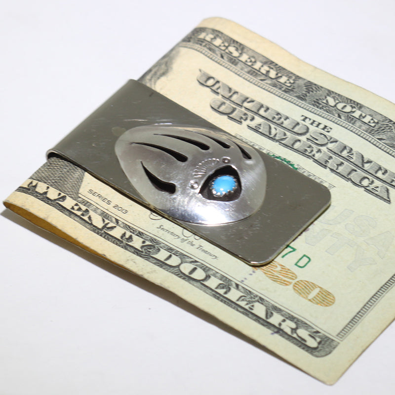 Bear Paw Money Clip by Navajo