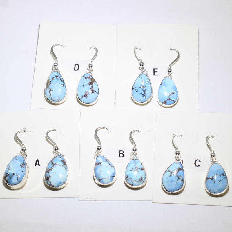 Golden Hill Earrings by Navajo