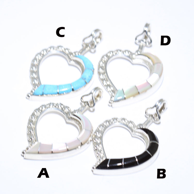 Heart Pendant by Navajo