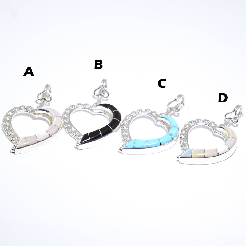 Heart Pendant by Navajo