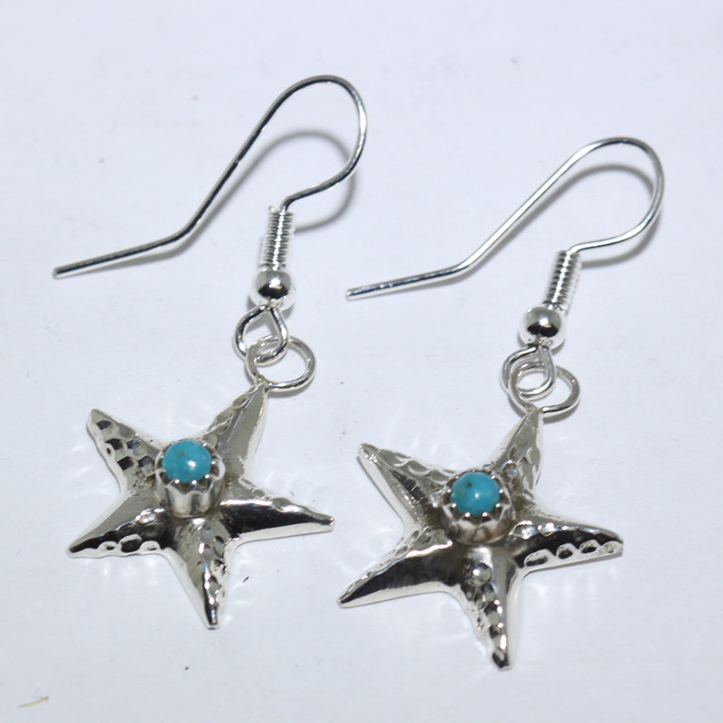 Star Earrings by Navajo