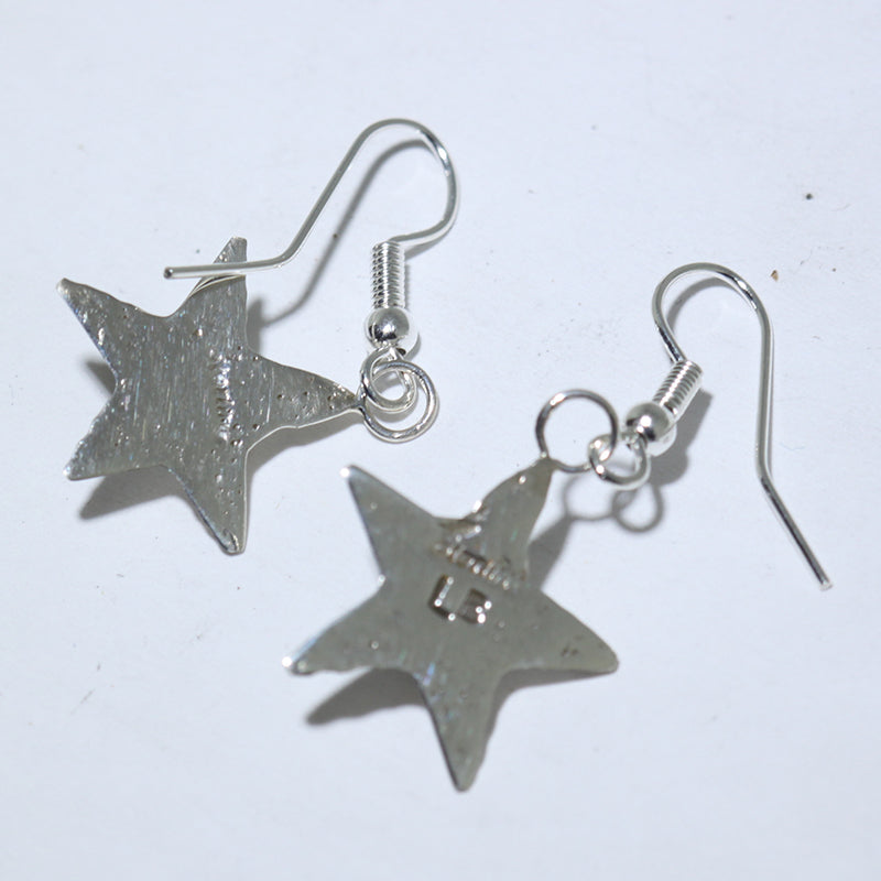 Star Earrings by Navajo