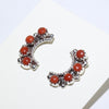 Coral Earrings by Zuni