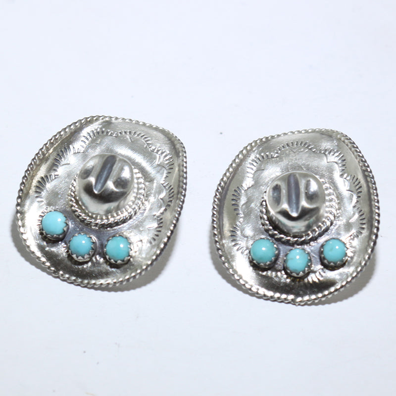 Hat Earrings by Navajo
