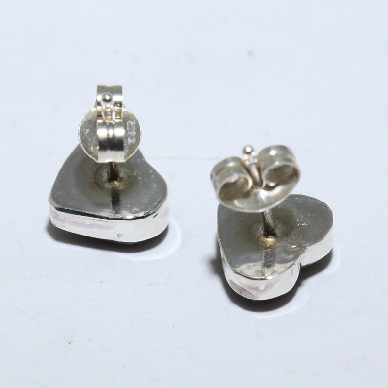 Heart Earrings by Navajo
