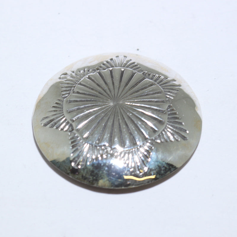 Silver Button by Navajo