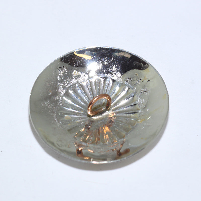 Silver Button by Navajo