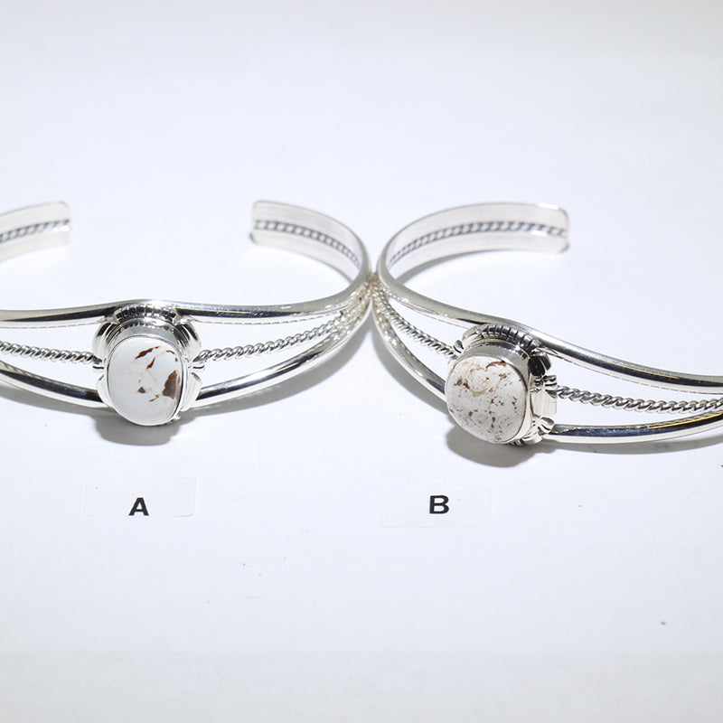 Wild Horse Bracelet by Navajo 5-1/4"