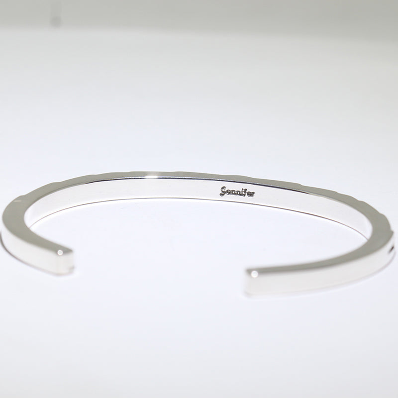 Silver Bracelet by Jennifer Curtis 5-1/4"
