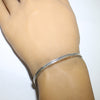 Silver Bracelet by Navajo 5"