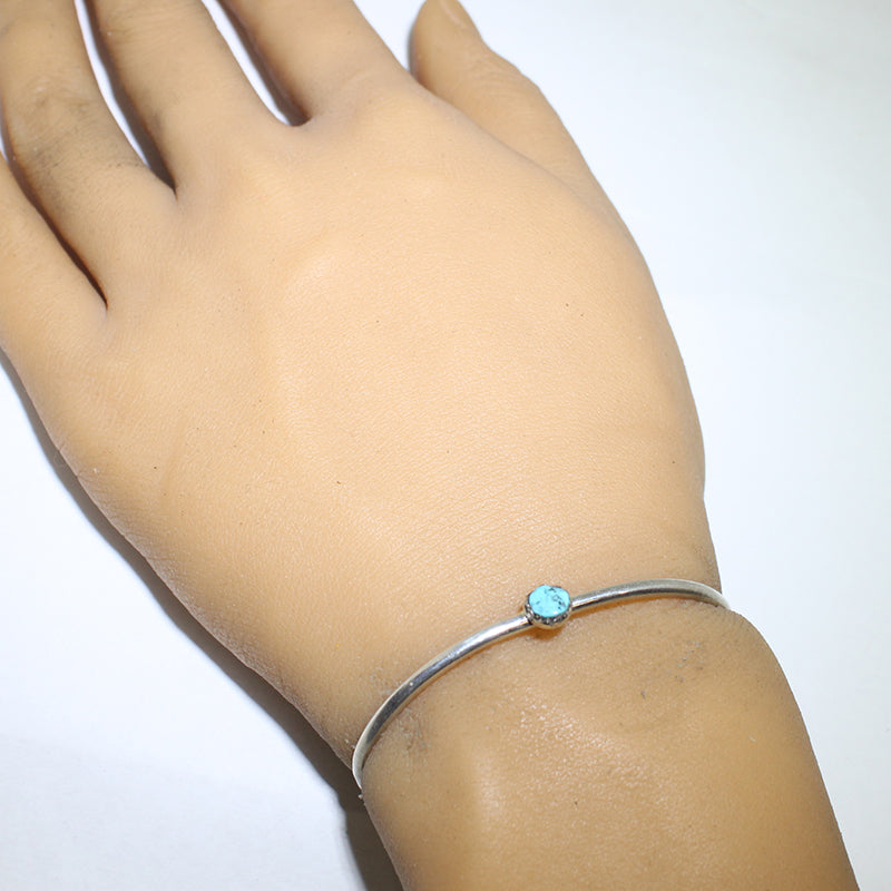 Turquoise Bracelet by Navajo 4-3/4"